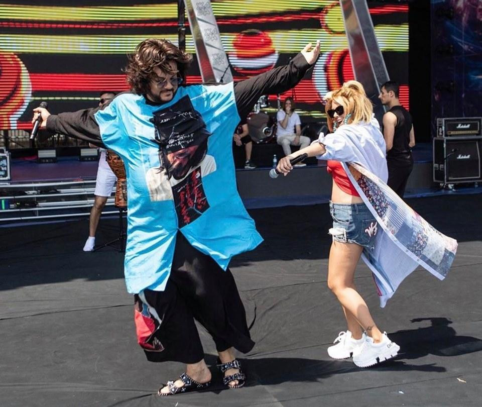 Filipplə Aygün öpüşdü - FOTOLAR